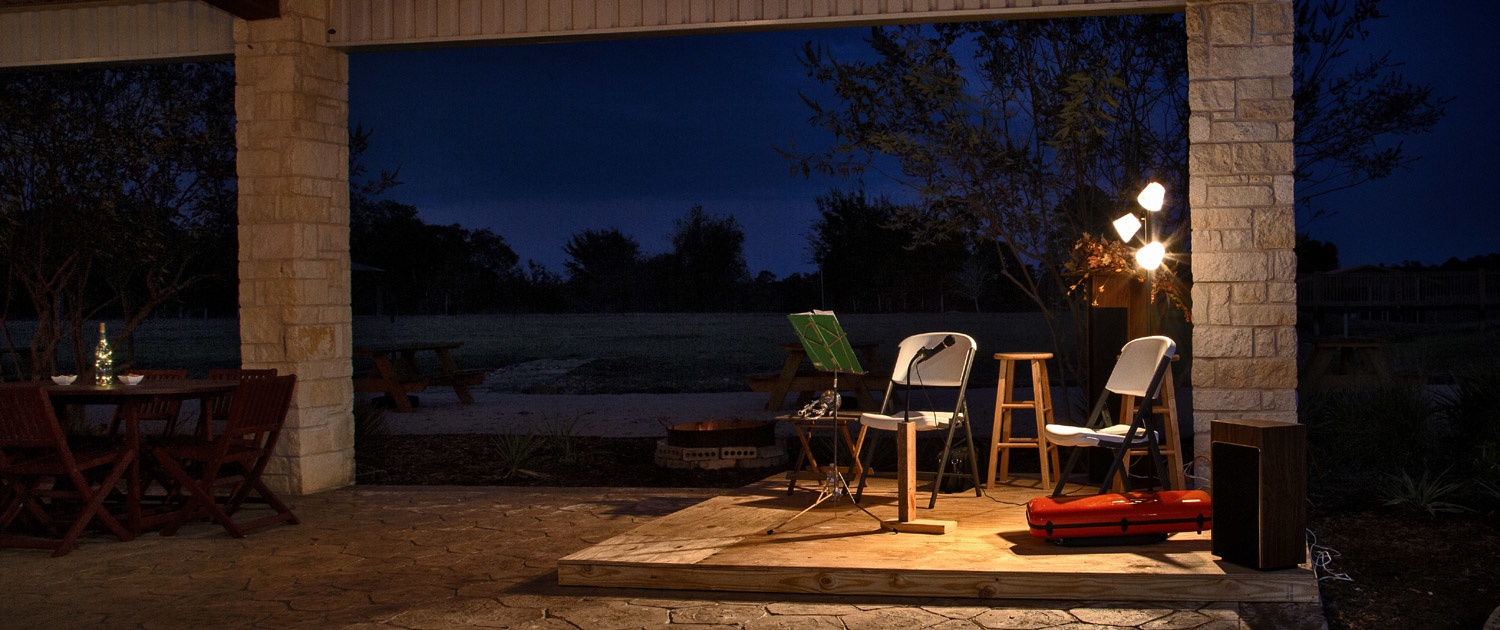 Stage at West Sandy Creek Winery