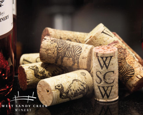 west sandy creek winery corks