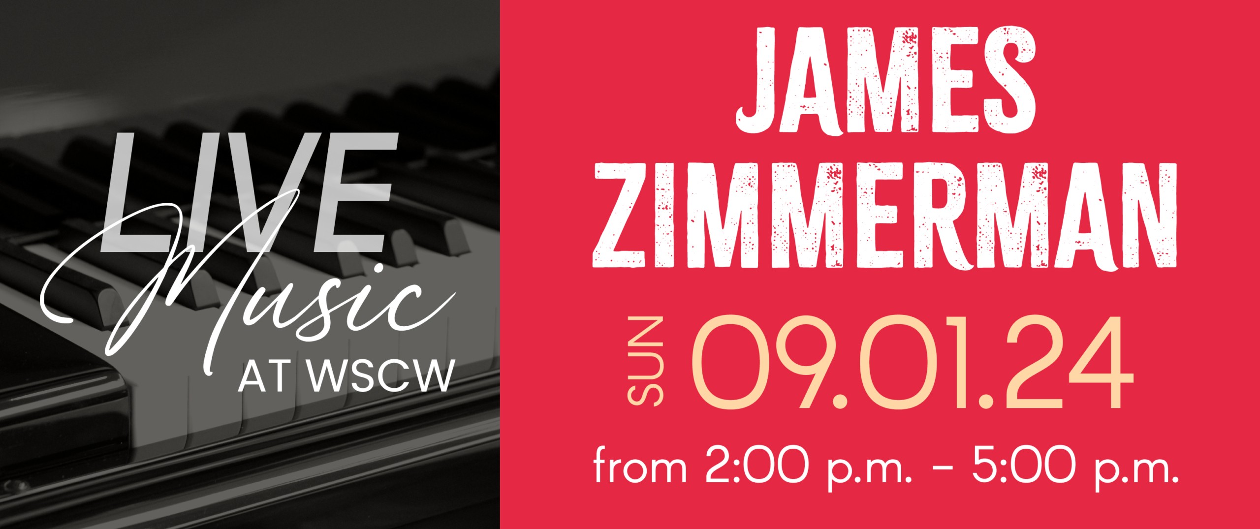James Zimmerman Live Music at West Sandy Creek Winery - September 1, 2024