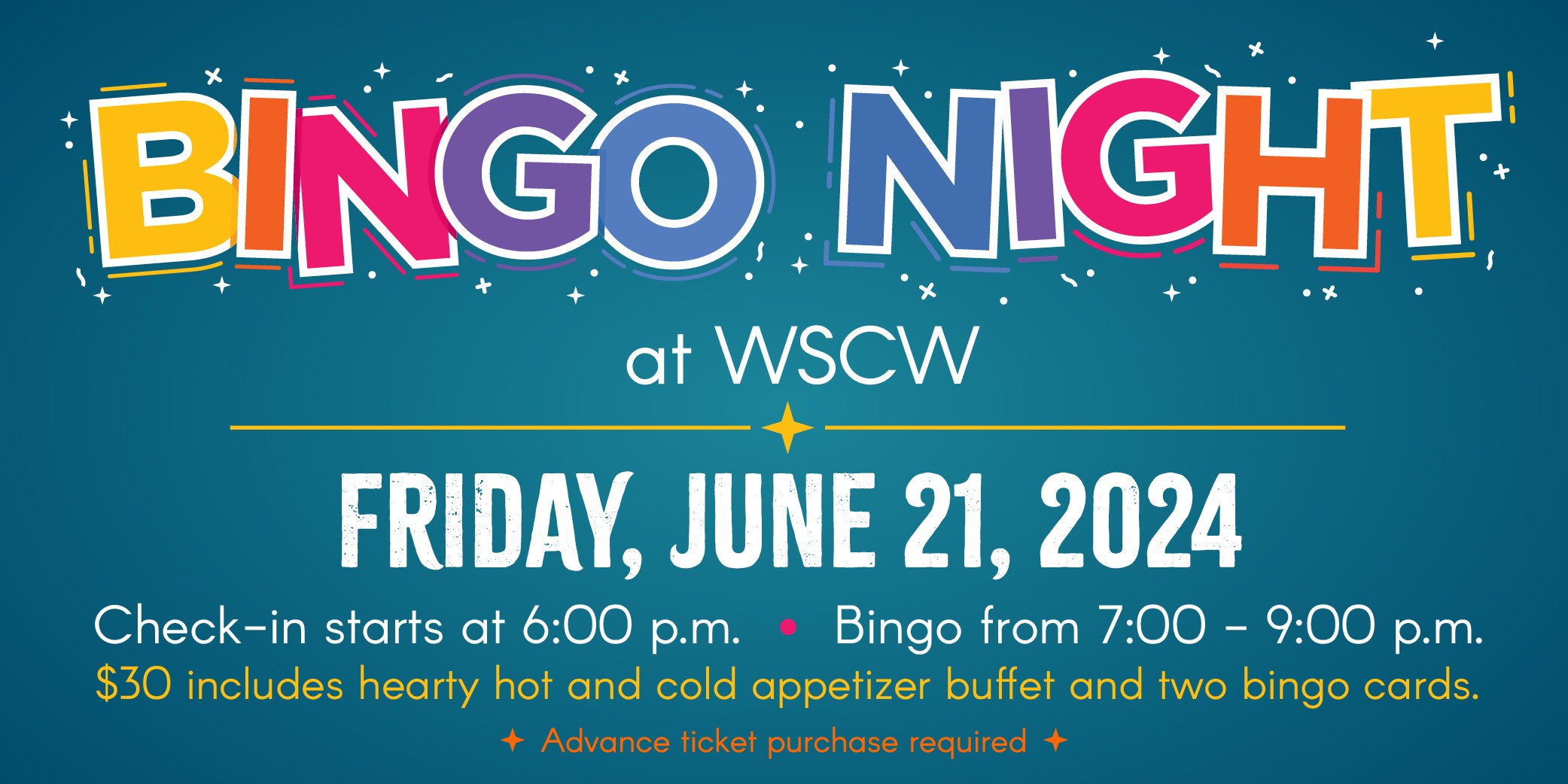 Bingo Night at West Sandy Creek Winery - Friday June 21 2024