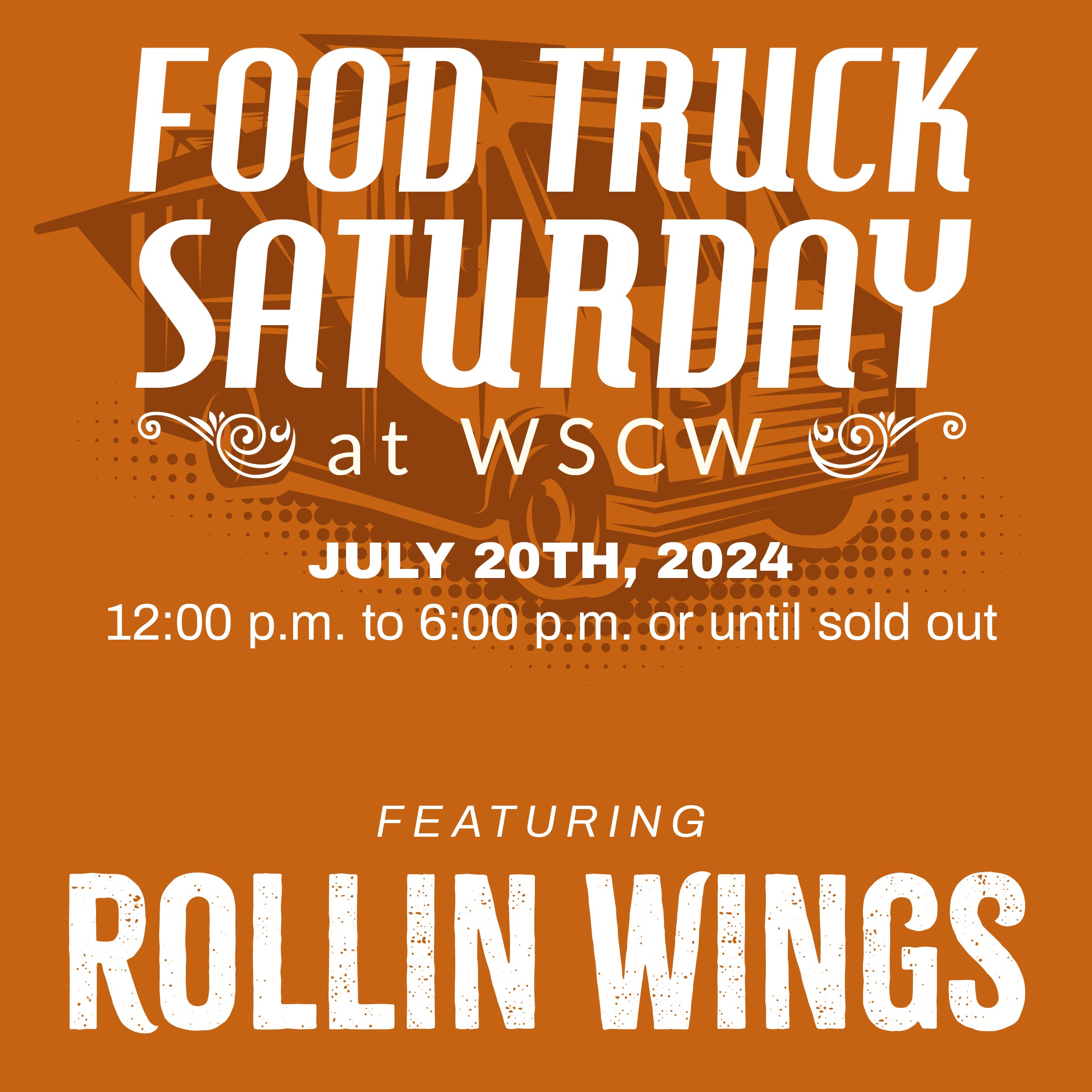 Rollin' Wings Food Truck at West Sandy Creek Winery - July 20, 2024