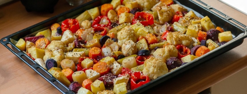 roasted vegetables food and wine pairing ideas