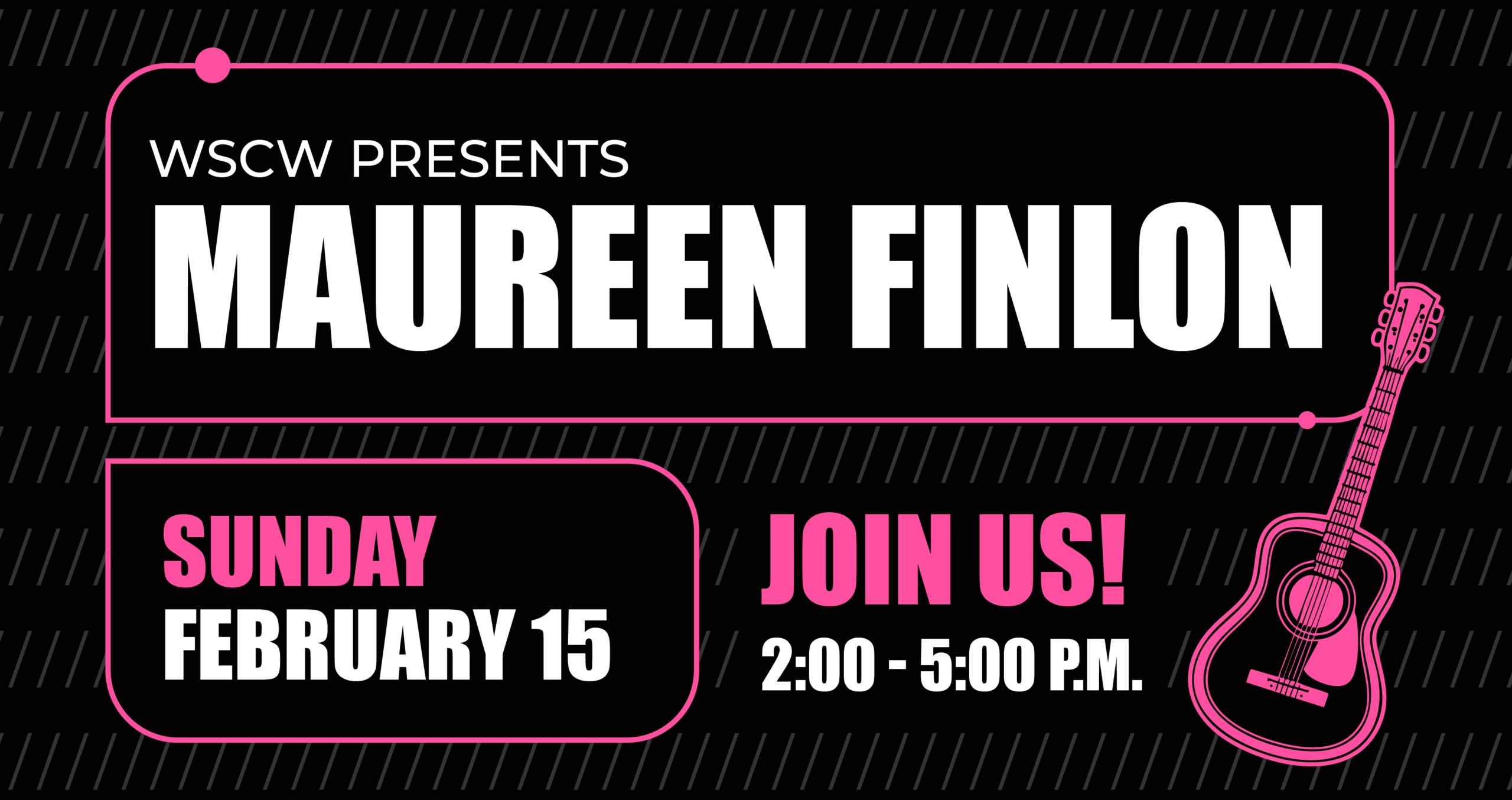 Maureen Finlon Live Music Event Sunday February 15th at West Sandy Creek Winery