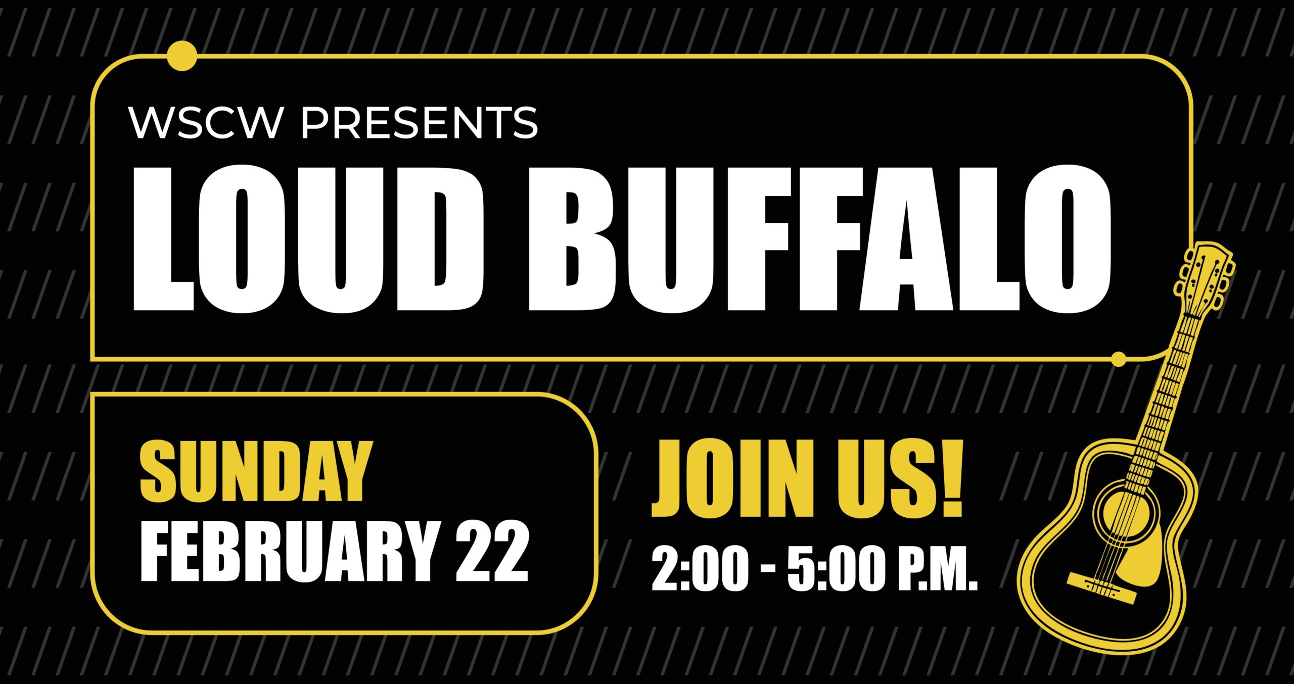 Loud Buffalo Live Music Event Sunday February 22nd at West Sandy Creek Winery