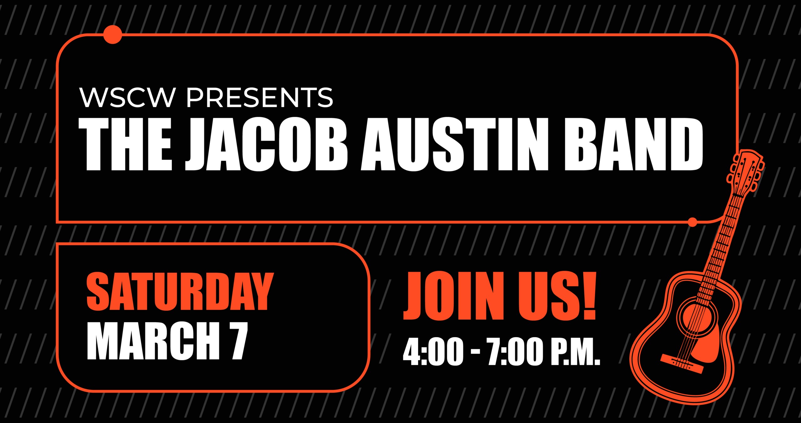 The Jacob Austin Band Live Music Event Saturday March 7th at West Sandy Creek Winery