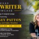 Flyer for a music event featuring Texas songwriter Courtney Patton with Greg Day and Gabe Wootton, Friday, September 25th, 2026 at 6:00pm. Off to the right there is an image of Courtney Patton, a blonde woman, smiling as she sits in a field of grass.