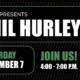 Live music flyer with black and green details anouncing